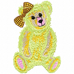 Teddy Embroidery Design 11